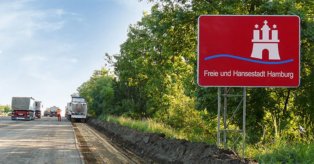 REMEX Nord entsorgt teerhaltigen Straßenaufbruch